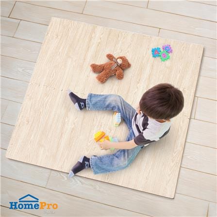 แผ่นรองนั่ง JIGSAW HOME LIVING STYLE OAK 60X60 ซม. สีครีม (แพ็ก 4 ชิ้น)_6