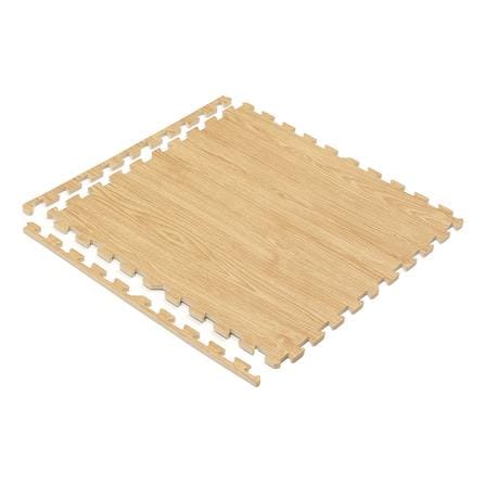 แผ่นรองนั่ง JIGSAW HOME LIVING STYLE OAK 60X60 ซม. สีน้ำตาล (แพ็ก 4 ชิ้น)_2