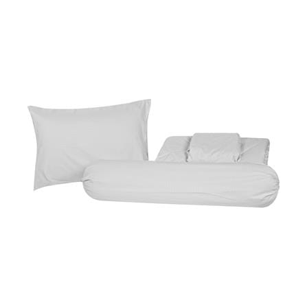 ชุดผ้าปูที่นอน 3.5 ฟุต (ชุด 4 ชิ้น) HOME LIVING STYLE MULTI-CURVE สี LIGHT GREY_2