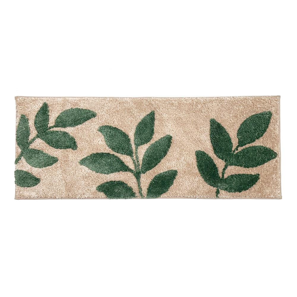 พรม HOME LIVING STYLE PLANT 45X120 ซม. สีครีม_1