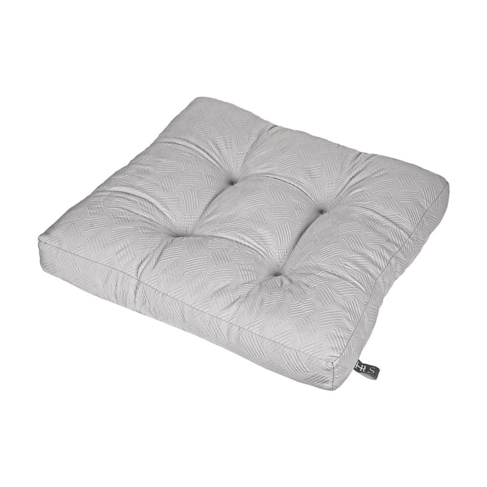 เบาะรองนั่ง HOME LIVING STYLE CROSBY 18X18 นิ้ว สีเทา