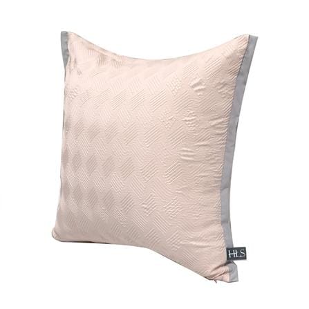 หมอนอิง HOME LIVING STYLE CROSBY 17X17 นิ้ว สีชมพู_4