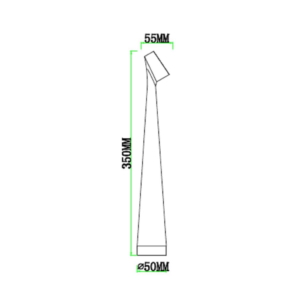 ไฟตั้งโต๊ะ LED CARINI T240890WH 3 วัตต์ สีขาว