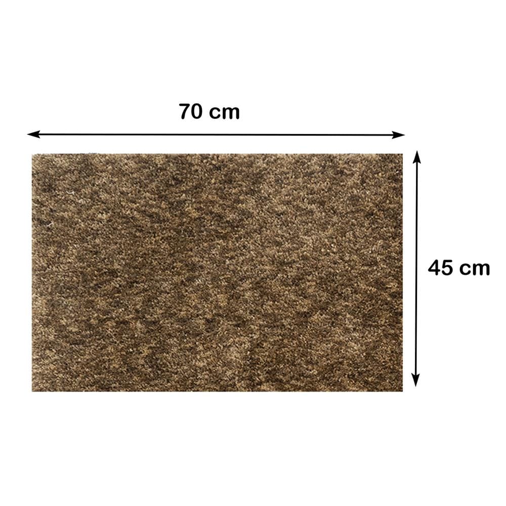 พรม HOME LIVING STYLE MOSS 45X70 ซม. สีน้ำตาลเข้ม