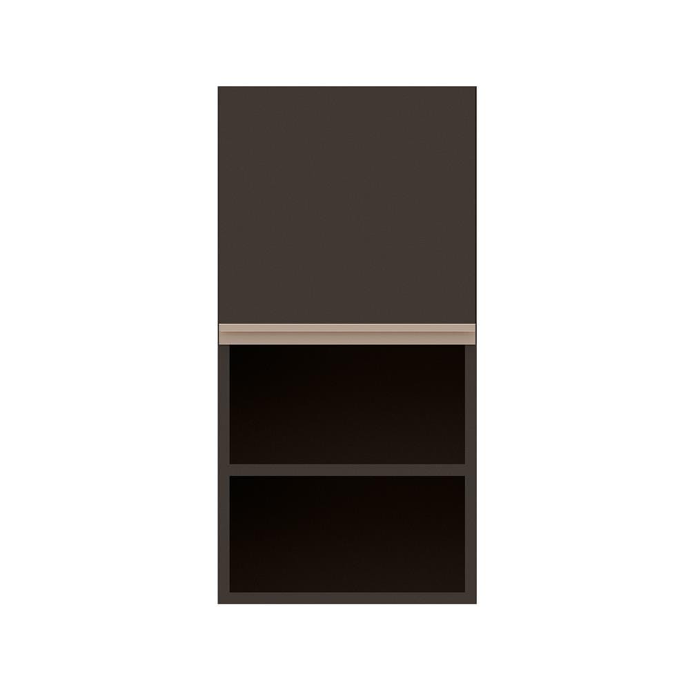ตู้แขวนเดี่ยวเรียบช่องโล่ง S1 JUPITER JUVENTAS 40x80 ซม. สีน้ำตาล