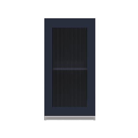 ตู้แขวนเดี่ยวกระจก JUPITER JUVENTAS 40x80 ซม. สีน้ำเงิน