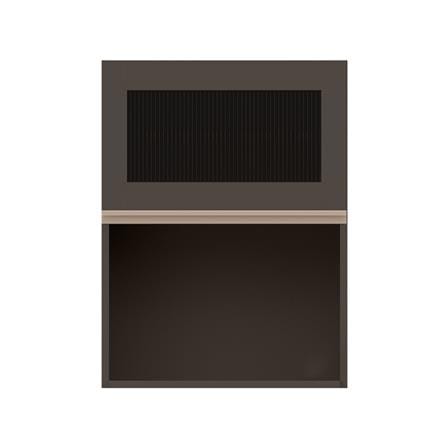 ตู้แขวนไมโครเวฟกระจก JUPITER JUVENTAS 60x80 ซม. สีน้ำตาล