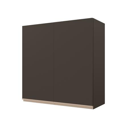 ตู้แขวนคู่เรียบ JUPITER JUVENTAS 80x80 ซม. สีน้ำตาล_1