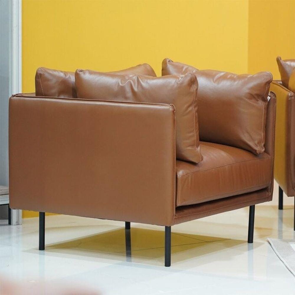 โซฟา KONCEPT KEITH 19208764 สีน้ำตาลอ่อน
