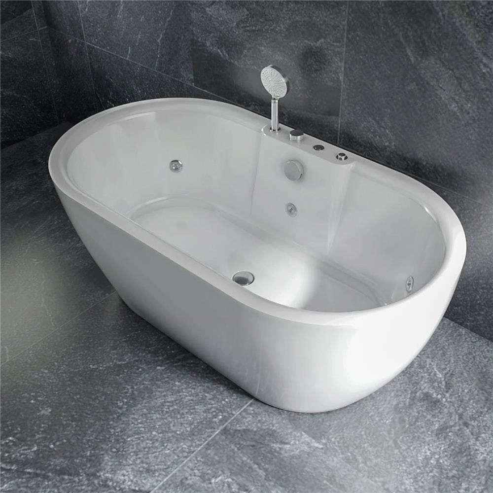 อ่างอาบน้ำ I-SPA I-IMP150WF-M 150 ซม. สีขาว