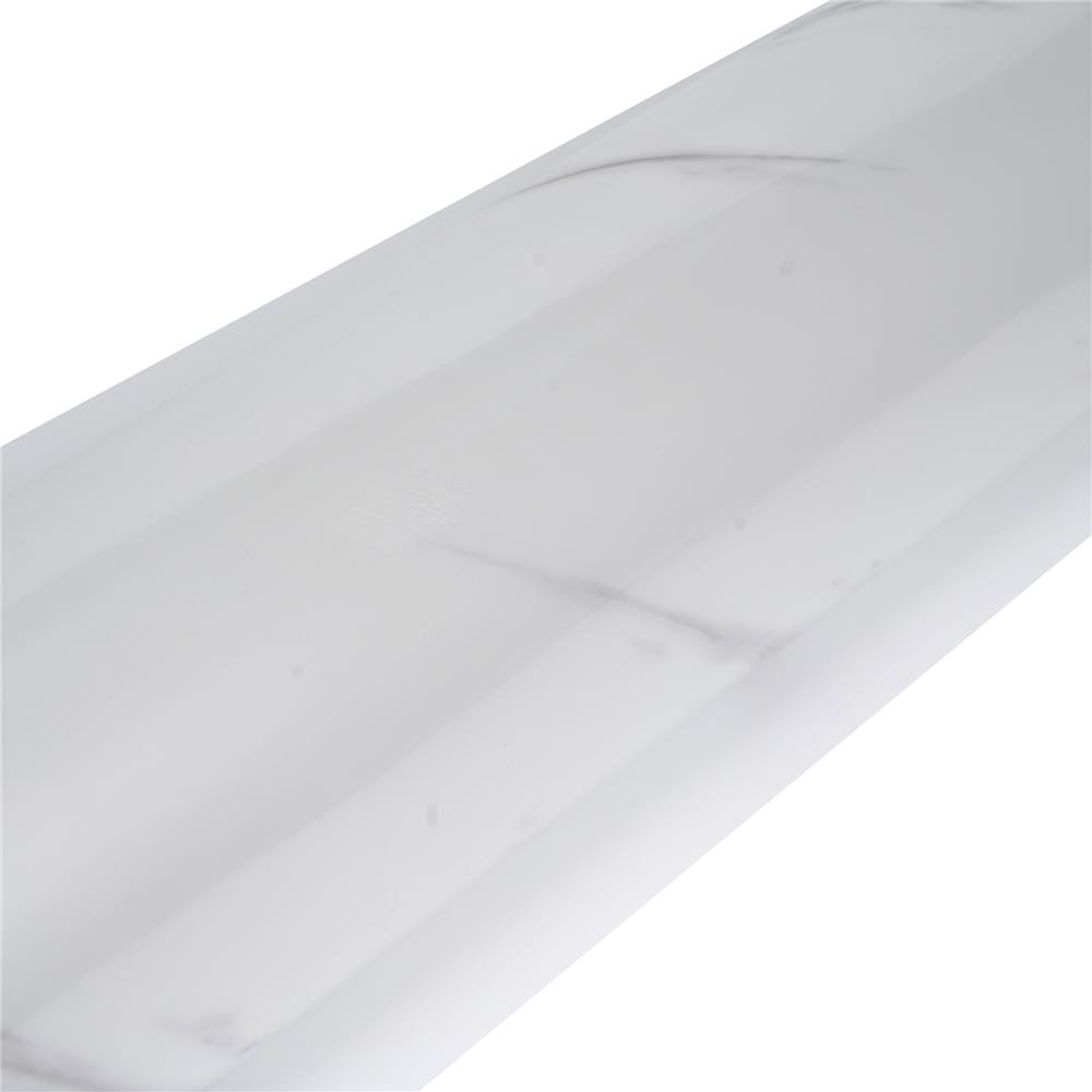 สติกเกอร์โฟม HOME LIVING STYLE MARBLE 0.60X3 ม. สีขาว