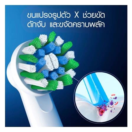 แปรงสีฟันไฟฟ้า ORAL-B VITALITY DEEP CLEAN 4987176205650 สีฟ้า_5