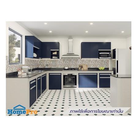 ตู้แขวนไมโครเวฟเรียบ JUPITER JUVENTAS 60x80 ซม. สีน้ำเงิน_3
