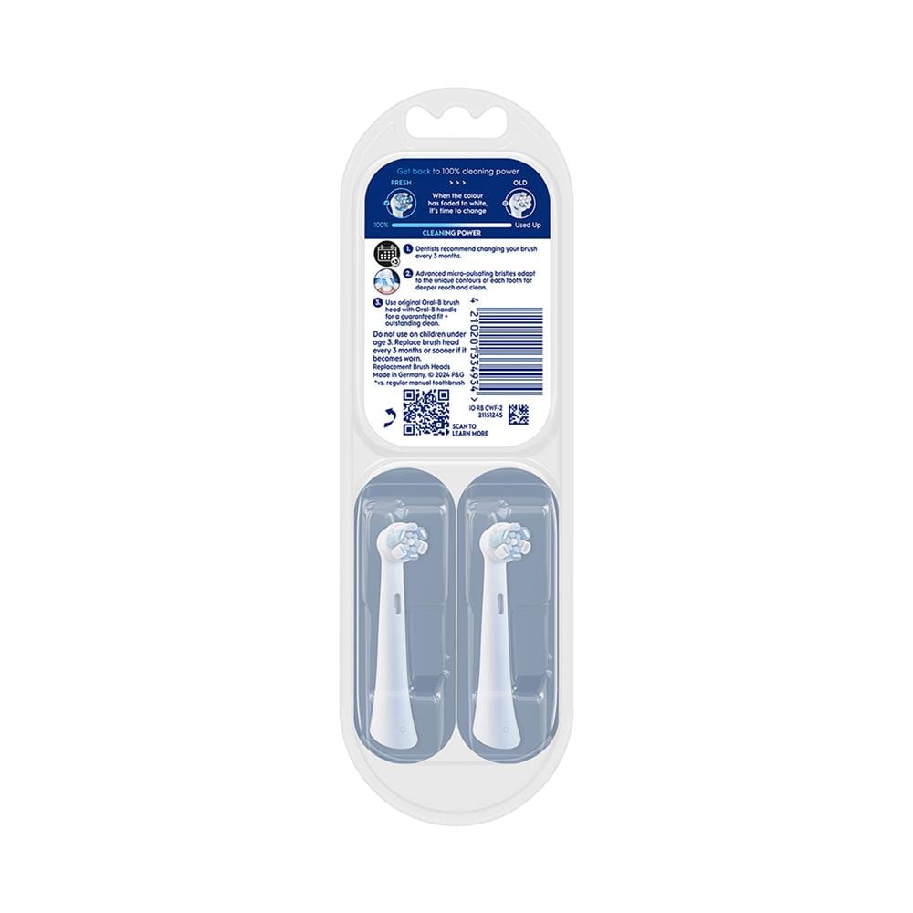 หัวแปรงสีฟันไฟฟ้า ORAL-B ADVANCE CLEAN 4210201334934 สีขาว