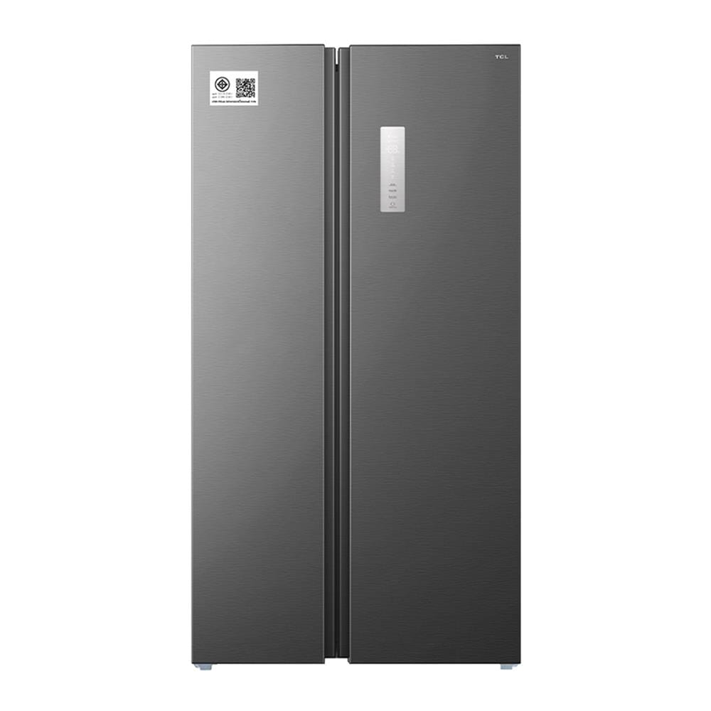 ตู้เย็น SIDE BY SIDE TCL RT50MPSBG 17.8 คิว สีเทา
