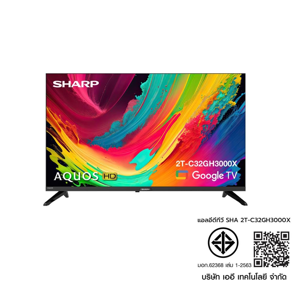 ทีวีแอลอีดี 32 นิ้ว SHARP (HD, LED, GOOGLE TV) SHA 2T-C32GH3000X