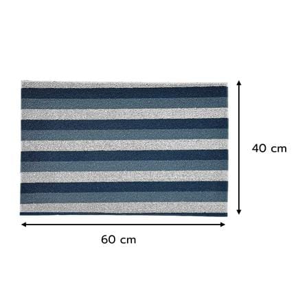 พรมเช็ดเท้าดักฝุ่น HOME LIVING STYLE LAYER 40x60 ซม. สีน้ำเงินเข้ม_6