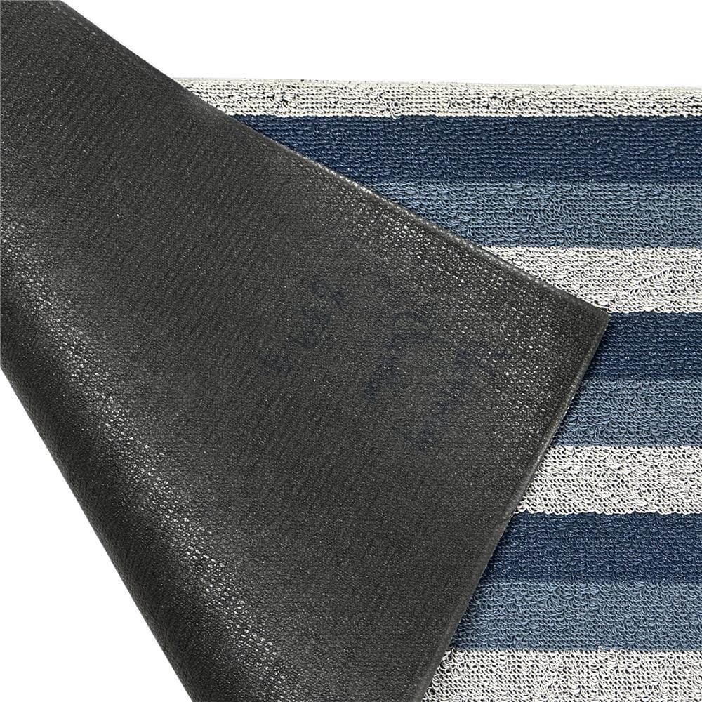 พรมเช็ดเท้าดักฝุ่น HOME LIVING STYLE LAYER 45x75 ซม. สีน้ำเงินเข้ม