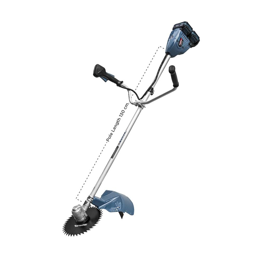 เครื่องตัดหญ้าไร้สาย (พร้อมแบตเตอรี่) ROWEL DBC4039D 40 โวลต์