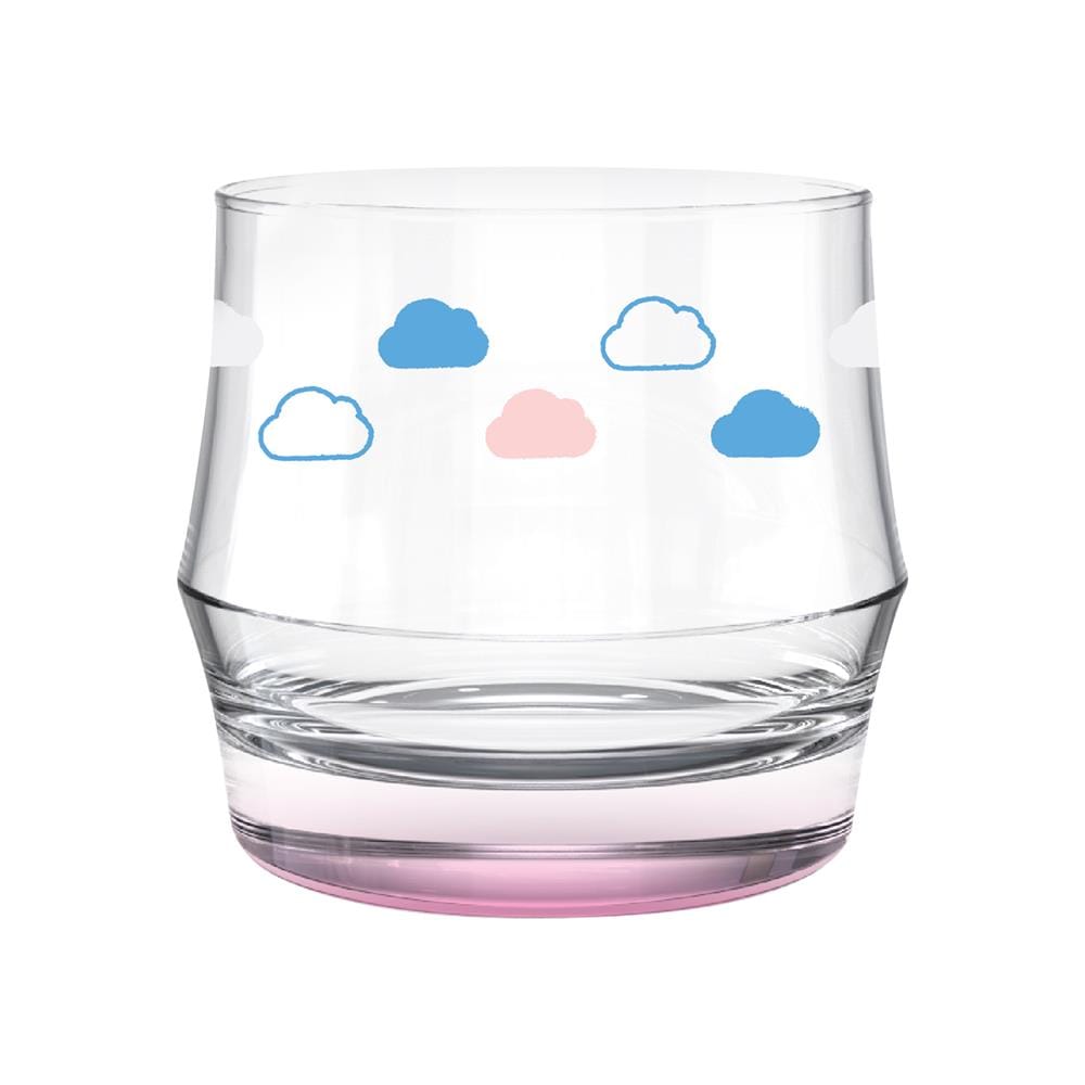 แก้วน้ำ 340 มล. OCEAN GLASS SUMMER SET COTTON CANDY SKY ROCK (แพ็ก 4 ใบ)