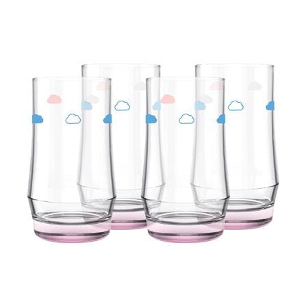 แก้วน้ำ 410 มล. OCEAN GLASS SUMMER SET COTTON CANDY SKY HI BALL (แพ็ก 4 ใบ)_0