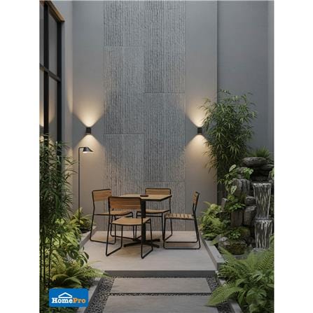 แผ่นตกแต่งผนัง PU 60x120 ซม. TARA LAVA STONE GREY_7