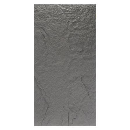 แผ่นตกแต่งผนัง PU 60x120 ซม. TARA ROCK STONE BLACK_0