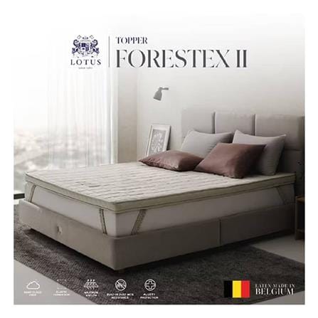 แผ่นรองนอน 3.5 ฟุต LOTUS FORESTEX II สี CREAM_4