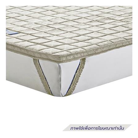 แผ่นรองนอน 6 ฟุต LOTUS FORESTEX II สี CREAM_1