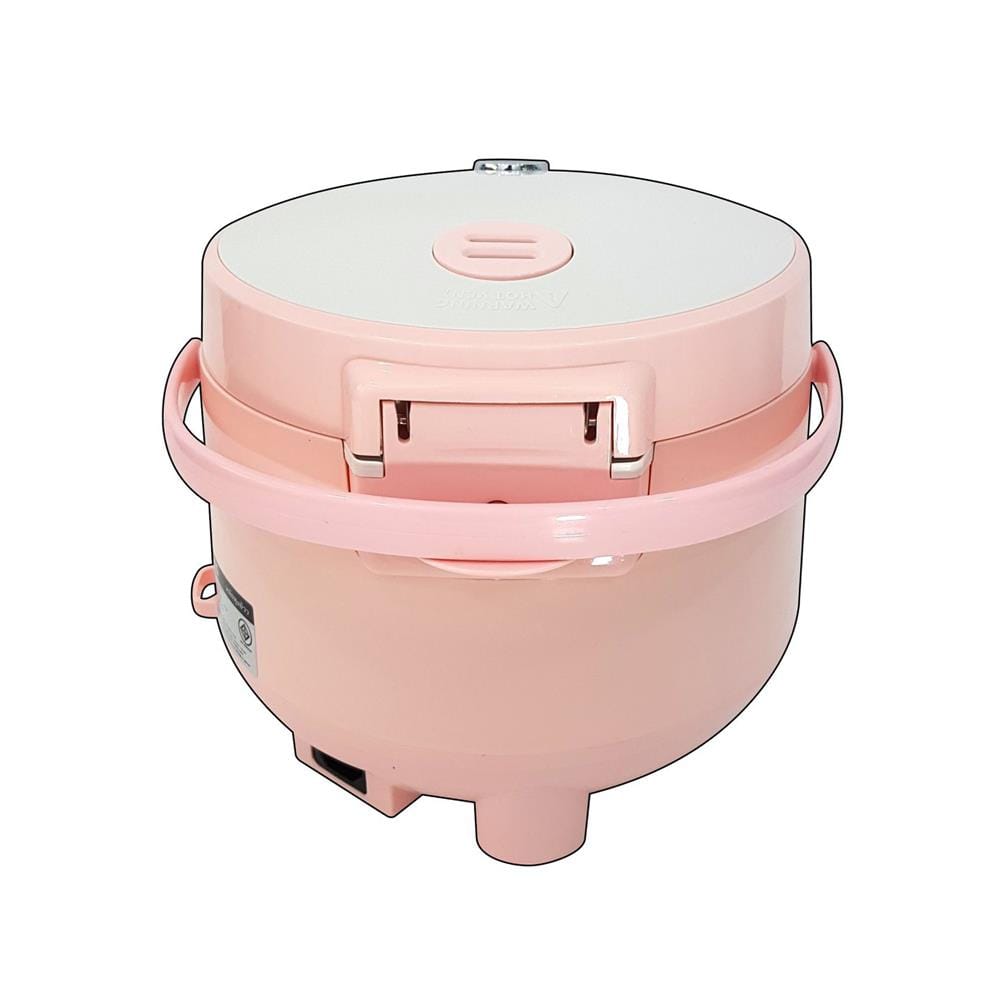 หม้อหุงข้าว MANUAL SKG SK-618 1.8 ลิตร สีขาว/ชมพู