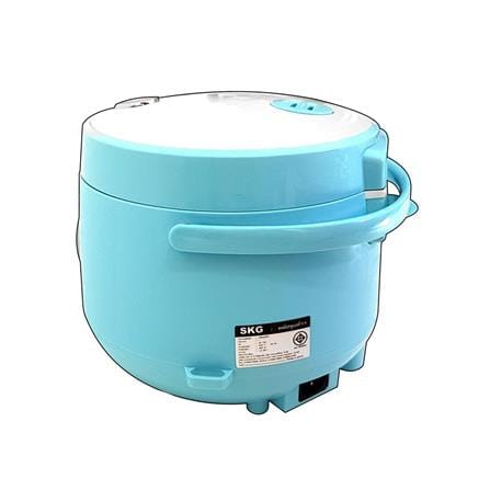 หม้อหุงข้าว MANUAL SKG SK-618 1.8 ลิตร สีขาว/ฟ้า_2