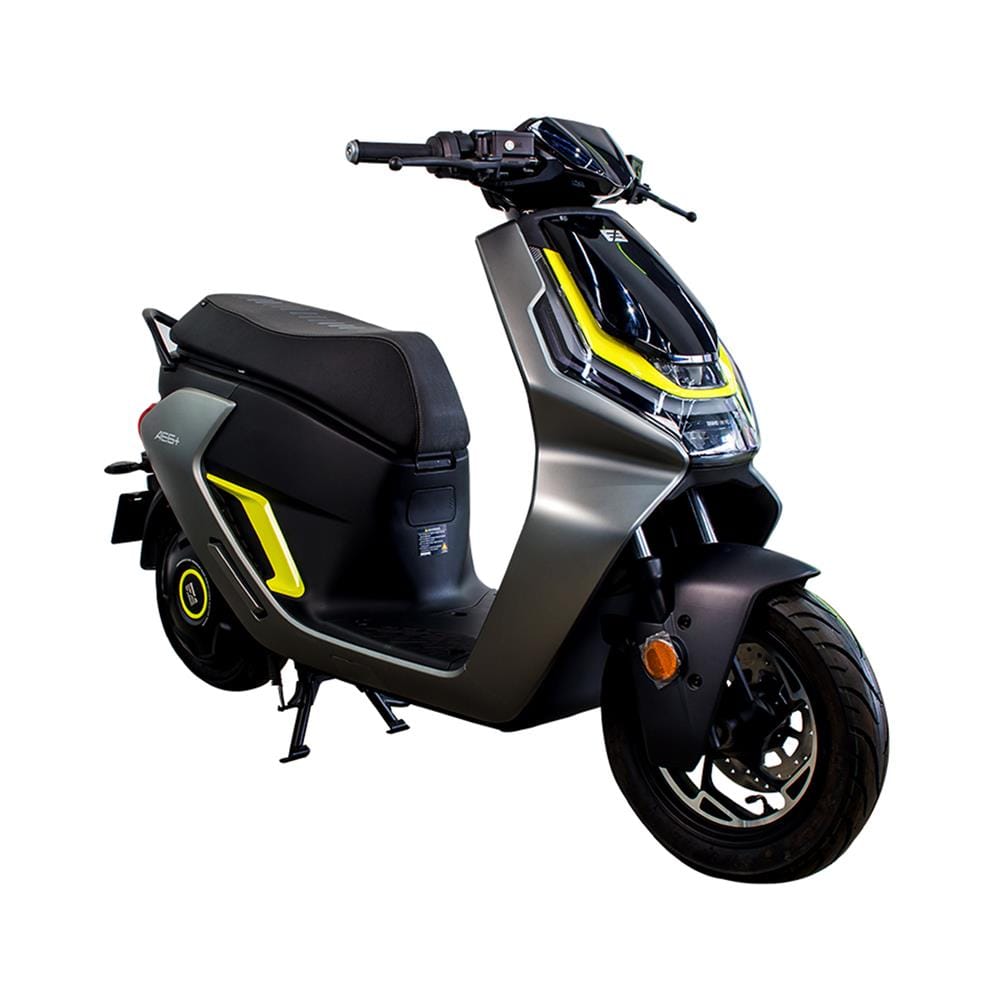 มอเตอร์ไซค์ไฟฟ้า ZEEHO AE6+ สีเทาเข้ม