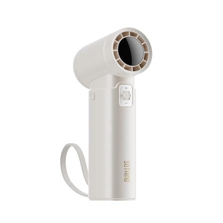 พัดลมพกพา 1 นิ้ว SOTHING HANDHELD ENGINE POWER สีขาว_1