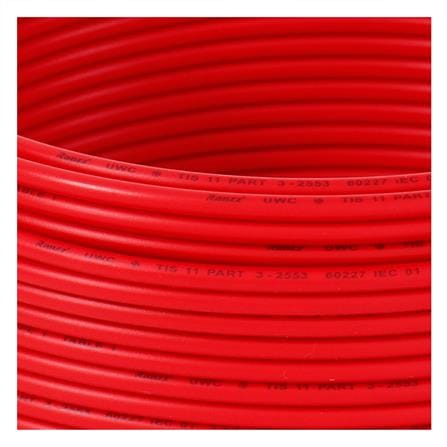 สายไฟ THW IEC01 RANZZ 1x4 ตร.มม. 30 ม. สีแดง_2