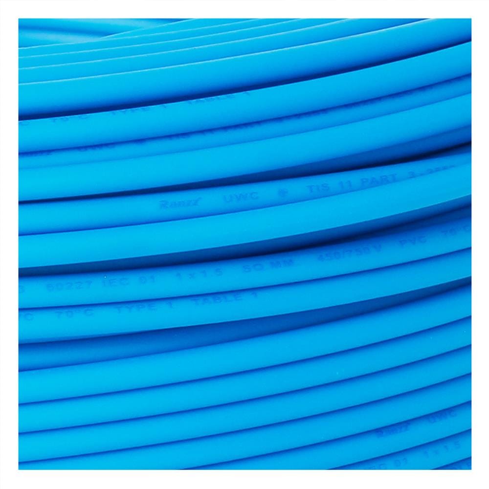 สายไฟ THW IEC01 RANZZ 1x1.5 ตร.มม. 100 ม. สีฟ้า