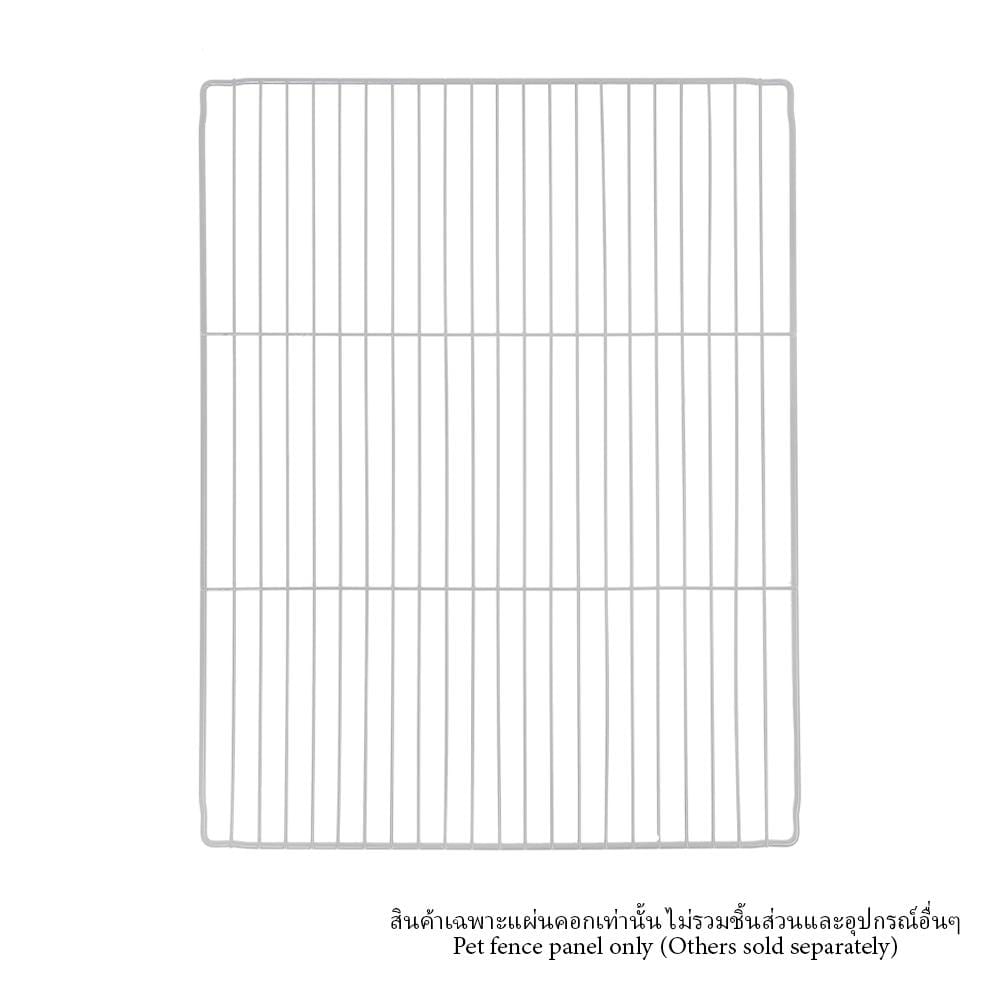 แผ่นคอกสัตว์เลี้ยง PETUS ซี่ห่าง 1.5 ซม. 45x35 ซม. สีขาว