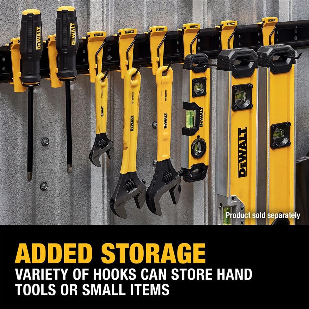 ชุดตะขอเกี่ยว DEWALT DWST82816 สีเหลือง/ดำ (ชุด 8 ชิ้น)