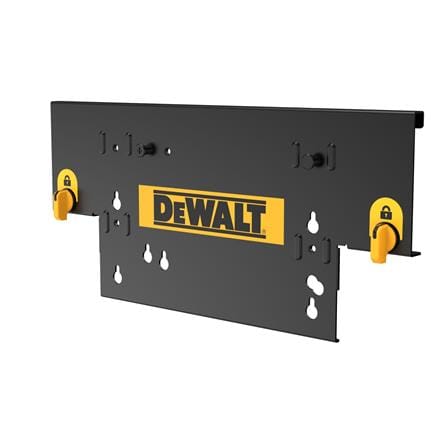 ที่เก็บแท่นชาร์จแบบติดราง DEWALT DWST82821 สีเหลือง/ดำ_1