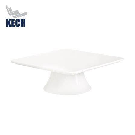 ที่วางขนมเหลี่ยม PORCELAIN 10 นิ้ว KECH SNOW_0