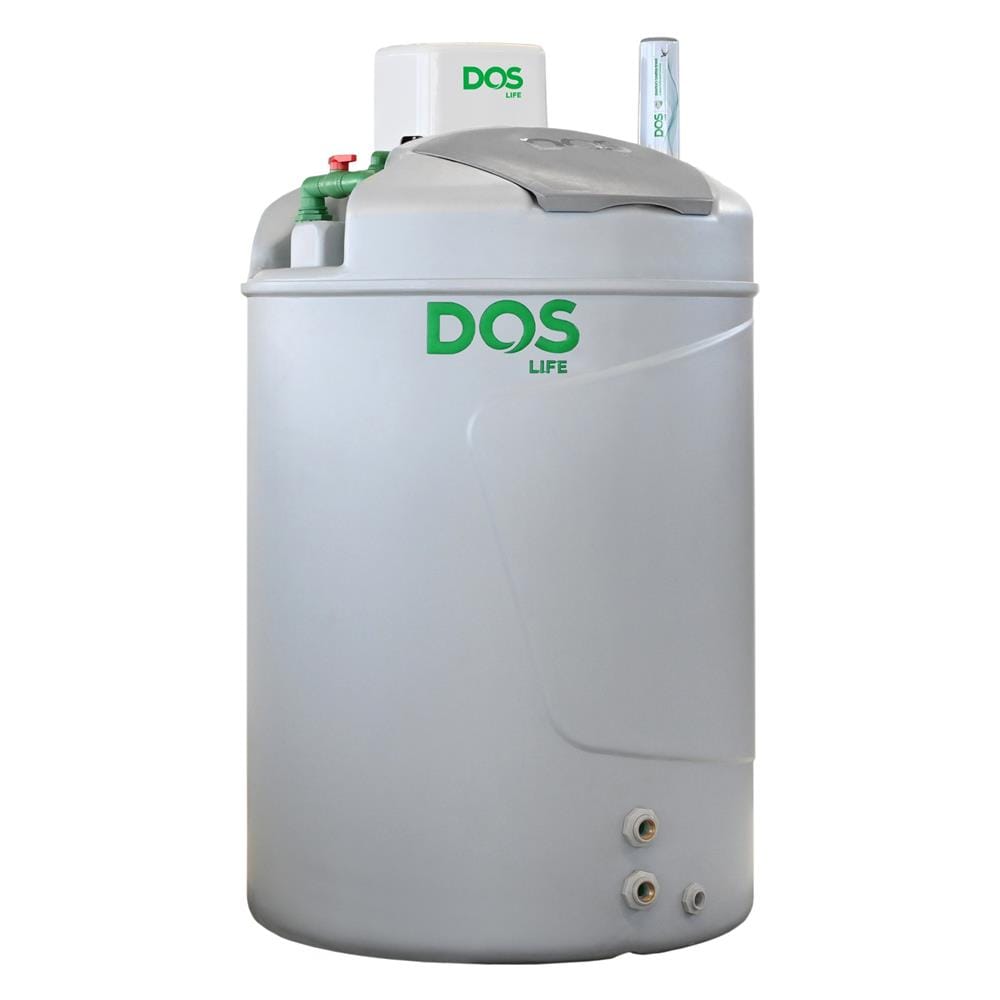 ถังเก็บน้ำ DOS WATER PAC DX5 GG1000 ลิตร+ปั๊มน้ำ HITACHI TMPV300XX2 300W+เครื่องกรองน้ำใช้ DOS DP-WTP สีเทา