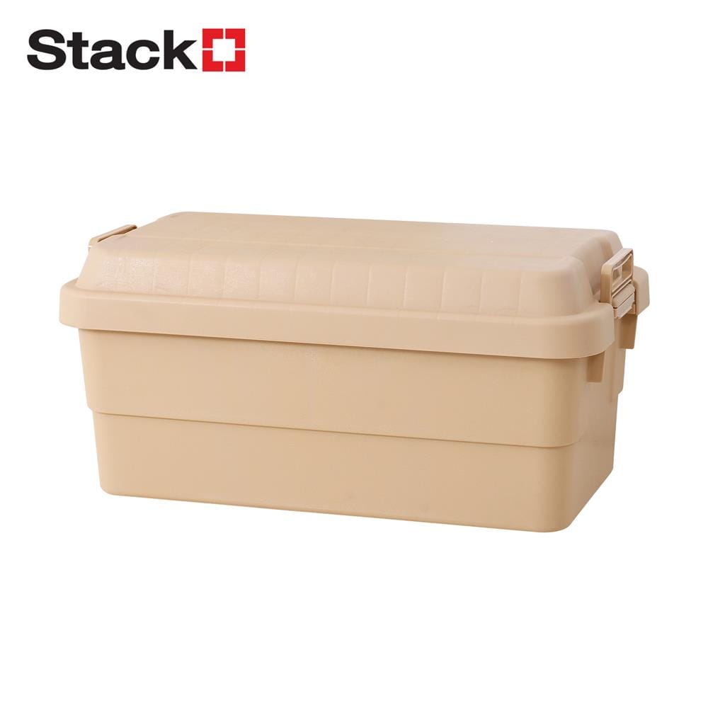 กล่องจัดเก็บท้ายรถ STACKO CARGO 70 ลิตร สีน้ำตาล_1