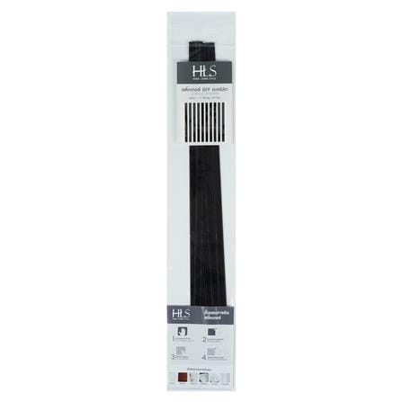 สติ๊กเกอร์ DIY HOME LIVING STYLE AC 1X50 ซม. สีดำ (แพ็ก 10 ชิ้น)_2