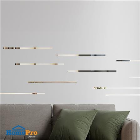 สติ๊กเกอร์ DIY HOME LIVING STYLE AC 1x50 ซม. สีเงิน (แพ็ก 10 ชิ้น)_3
