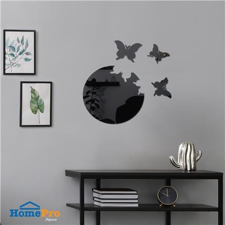 สติ๊กเกอร์ DIY HOME LIVING STYLE MOTH 26x26 ซม. (แพ็ก 4 ชิ้น)_3