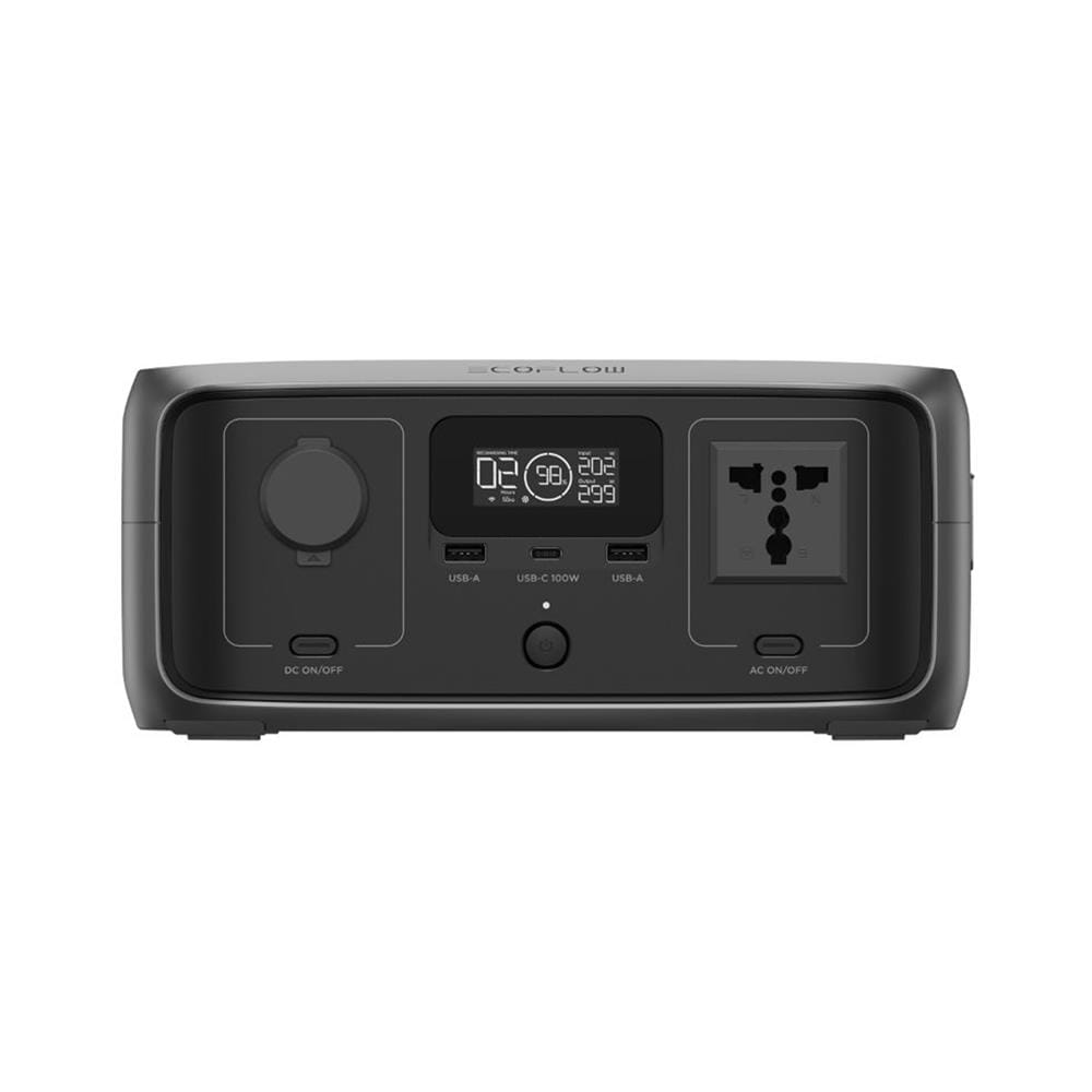 POWER BOX ECOFLOW RIVER 3 300 วัตต์ สีดำ