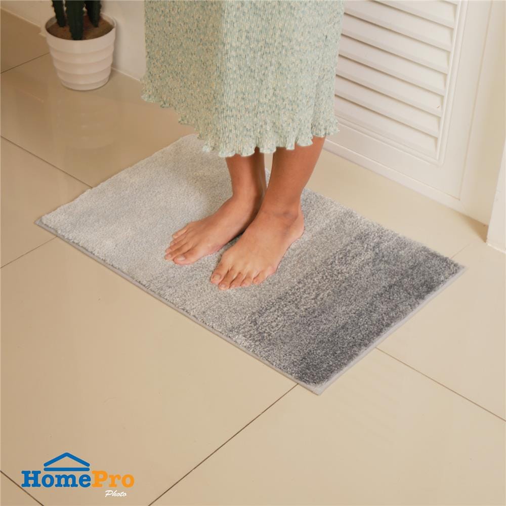 พรม HOME LIVING STYLE HARMONY 45X70 ซม. สีเทา