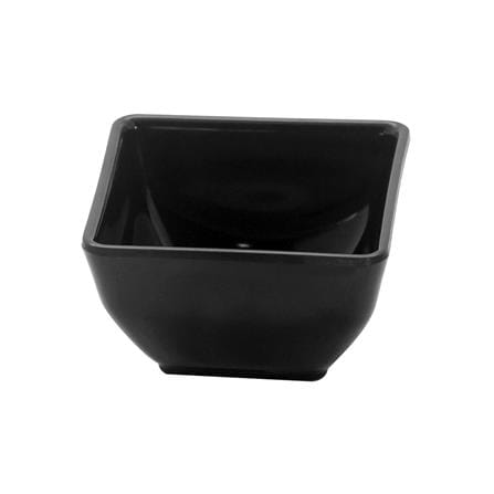 ชามเหลี่ยมเมลามีน 3.25 นิ้ว SUPERWARE CATERING สีดำ_0