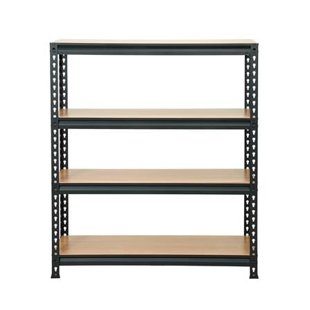 ชั้นวางของโล่ง 4 ชั้น FURDINI BROOKLYN 90 ซม. สีดำ_1