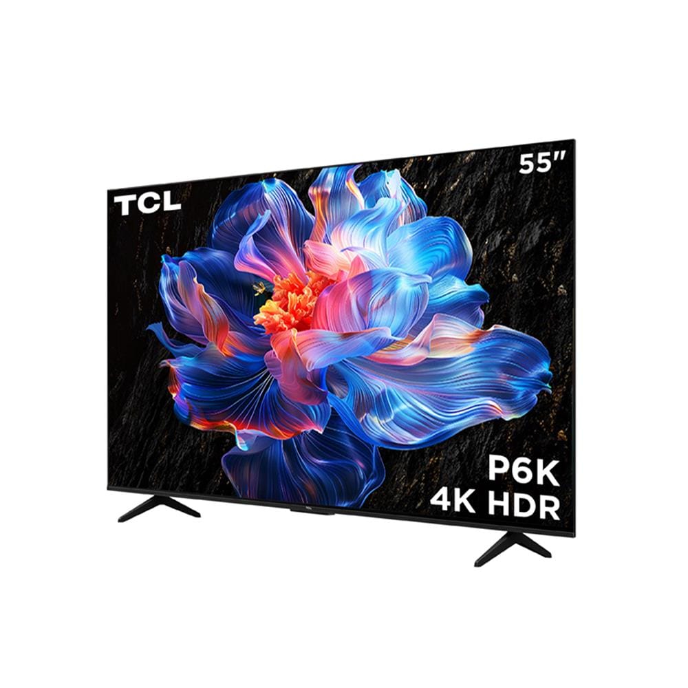 ทีวีแอลอีดี 55 นิ้ว TCL (4K, LED, GOOGLE TV) 55P6K