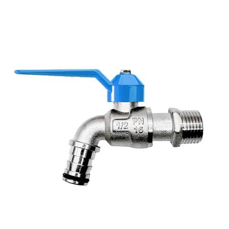 ก๊อกสนามแฟนซี SANWA 1/2 นิ้ว สีฟ้า_1